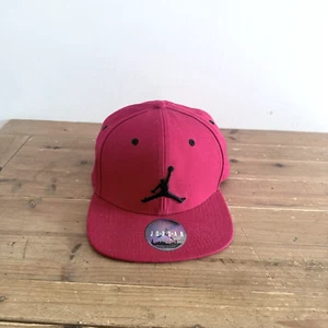 Official Air Jordan Jumpman Red Adult Wool Snapback Cap Hat Size 56cm Head - Picture 1 of 24