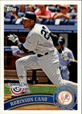 2011 (YANKEES) Topps Opening Day #200 Robinson Cano