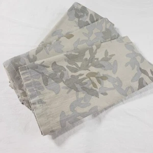 3 New Calvin Klein Napkins Beige Grey Blue 19 in X 19 in NWOT - Picture 1 of 11