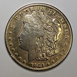 Dólar de plata Morgan 1921 S limpio - Imagen 1 de 3