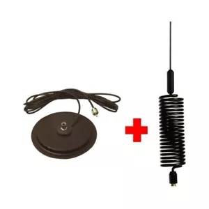 Mini Springer Negro 4x4 CB Radio Aérea con Montaje Mag - Imagen 1 de 5