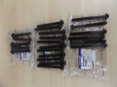 GENUINE SSANGYONG MUSSO SUV 2.9 L TURBO DIESEL CYLINDER HEAD BOLT SET - image 1 of 4
