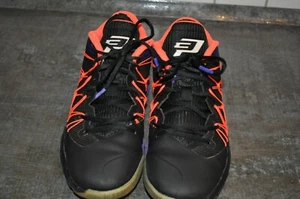 Jordan CP3 VII AE Basketballsneaker Gr 42,5 Farbe schwarz/lila/neon orange - Bild 1 von 10