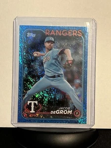 2024 Topps Series 1 - Blue Foil #171 Jacob deGrom #/999 - Picture 1 of 6