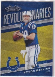 Panini Absolute Revolutionaries Spectrum GoldParallel 2018 #RE-PM Peyton Manning - Imagen 1 de 2