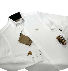 burberry camicia bianca