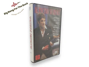 Scarface Al Pacino Videokassette Mafiafilm Kult Klassiker Große VHS Box FSK 18! - Bild 1 von 4
