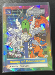 2000 Digimon Card - Animated Series 2 - BONDS OF FRIENDSHIP! SILVER - 1 of 32