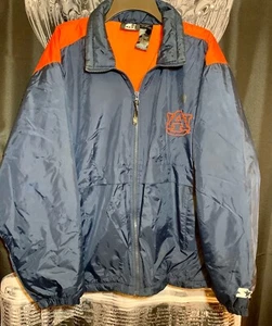 Vintage Men’s University Of Auburn Tigers STARTER Jacket Size M - Picture 1 of 5
