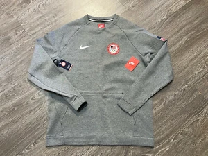 Nike Team USA 2016 Olympische Spiele Herren Tech Fleece Crew Sweatshirt Größe XL 807601-063 - Bild 1 von 9