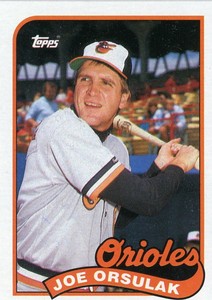 1989 Topps #727 - Joe Orsulak - Baltimore Orioles