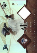 2005 (DEVIL RAYS) Artifacts AL/NL Artifacts Rainbow #BU B.J. Upton Jersey /99