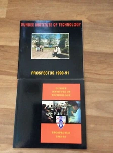 2 X DUNDEE INSTITUTE OF TECHNOLOGY PROSPECTUS BOOKS 90S- FREEPOST UK - Picture 1 of 11