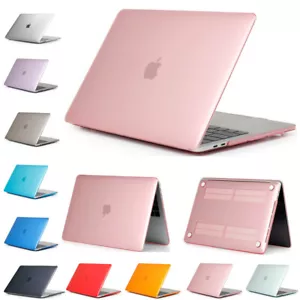 Clear Case Cover for Macbook Air 13/13.6 2022/Pro 13/15 16.2 Laptop Hard Shell - Picture 1 of 62