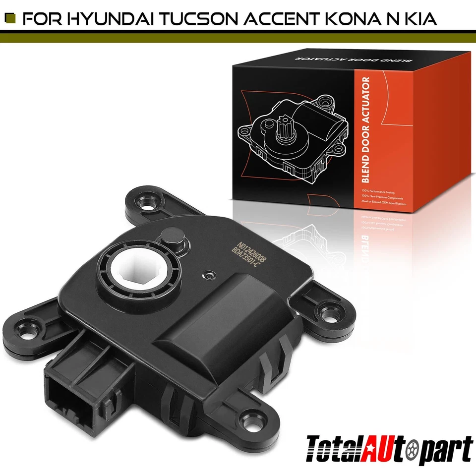 Actuador de puerta mezcla de climatización para Kia Sportage 2017-2023 Soul Hyundai Accent Tucson Foto 1 de 4