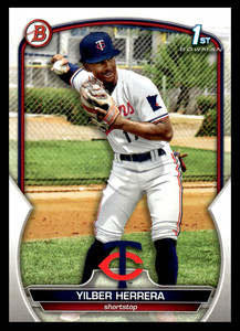 2023 Bowman Yilber Herrera #BP-86 Minnesota Twins Prospects MLB Baseball