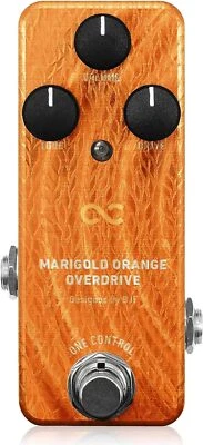 Pédale d'effets guitare One Control MARIGOLD ORANGE OVERDRIVE BJF - Photo 1/4