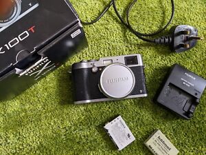 Fujifilm X Series X100T 16.3MP Digital Camera - Silver/Gray 