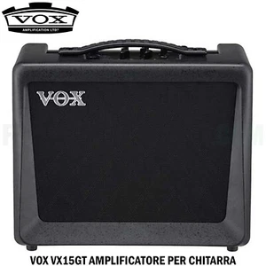 Vox VX15GT amplificatore per chitarra Combo Con Effetti e 11 amplificatori - Foto 1 di 6