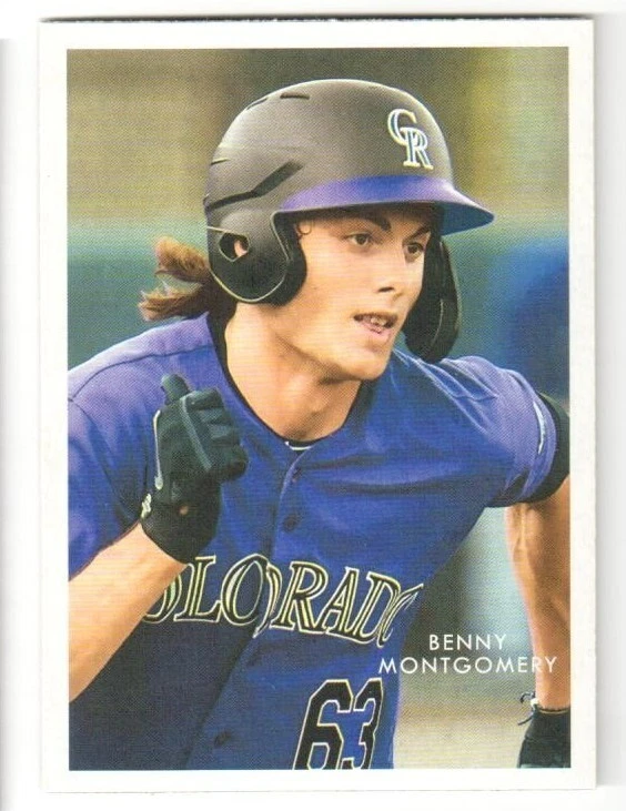 2022 Topps Heritage Minors BENNY MONTGOMERY Stars 1953 ROOKIE Reprint! #15 - Image 1 of 1