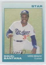 1988 Star Vero Beach Dodgers Miguel Santana #23