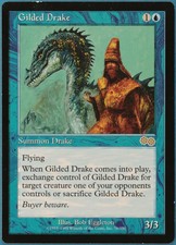 Gilded Drake Urza's Saga PLD Blue Rare MAGIC MTG CARD (ID# 234641) ABUGames