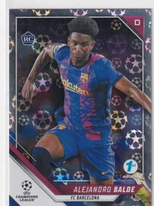 Topps 1st First Edizione 2022 CL 164 Alejandro Balde Rookie Mappa Starball Foil - Picture 1 of 2
