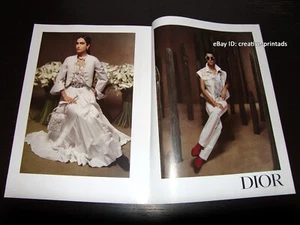 Anuncio impreso DIOR 4 PÁGINAS Crucero 2024 Inspirado en FRIDA KALHO MÉXICO Celic Dorig - Imagen 1 de 2