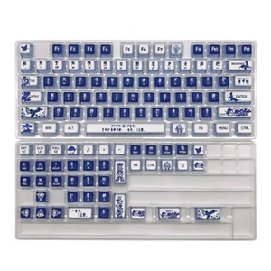 Blue and White Porcelains Keycap PBT Chinese Keyboards ASA Profile Keycap - Picture 1 of 8