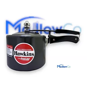 Hawkins Instaa 3 Litre Pressure Cooker, Gas + Induction Inner Lid, Tall Body - Picture 1 of 4