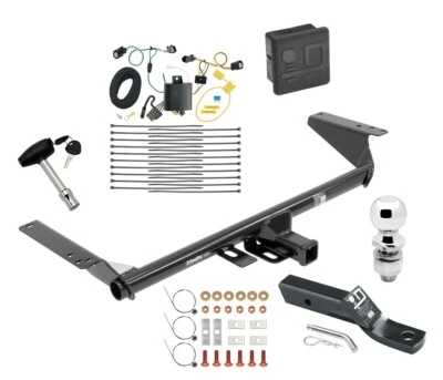 Trailer Hitch & Wiring + 2" Ball FITS 17-21 Chrysler Pacifica Hybrid Deluxe NEW - Изображение 1 из 4