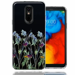 For LG Stylo 5 Dried Flowers Double Layer Phone Case Cover - Picture 1 of 1