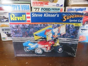 Revell Steve Kinser's Superman Sprint Car 1/24 Sealed Inside - Picture 1 of 4
