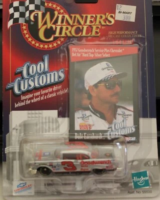 Dale Earnhardt #3 plata 1957 Goodwrench Chevy "Cool Customs" círculo de ganadores Foto 1 de 4