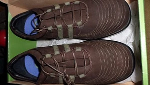Apex Ambulator B7100 WOMENS SIZE 13 AMB BIO BROWN NUBUCK STRIPED - Picture 1 of 2