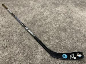 TOMAS HERTL San Jose Sharks SIGNED Autographed Hockey Stick w/ COA - Picture 1 of 2