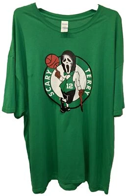 Зеленая футболка Terry Rozier Celtics Scary Terry Boston Celtics размер 3XL - Изображение 1 из 4