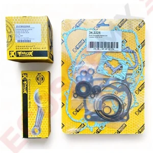 YAMAHA PROX BOTTOM END ENGINE REBUILD KIT PROX ROD SEALS GASKETS YZ125 2005-2021 - Picture 1 of 9