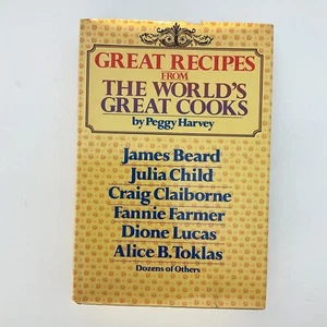 Great Recipes from the World's Great Cooks Peggy Harvey Cookbook 1964 - Imagen 1 de 24