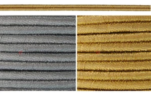 Cordoncino Soutach 6mm/10m Metallizzato Decorazione Cordoncino LUREX Gioielli Decorazione  - Foto 1 di 3