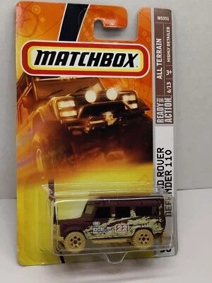 Matchbox 1997 Land Rover Defender 110 Brown Dirty 2008 #93 - Image 1 of 4