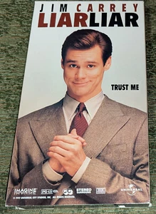 Liar Liar (VHS, 1997) Jim Carrey, Jennifer Tilly, Amanda Donohoe  - Picture 1 of 8