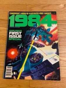 1984 A Warren Magazine Issue 1 Illustrated Adult Fantasy June 1978 Premier Comic - Picture 1 of 13