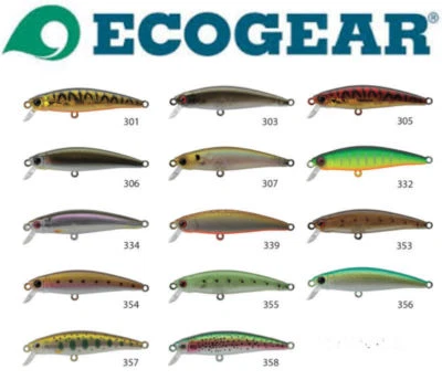 Micro Jerkbait ECOGEAR MX48F Series JDM - Gran variedad de colores Foto 1 de 4