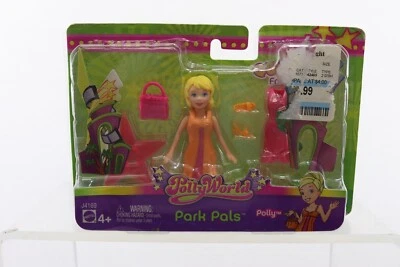 Polly Pocket Mattel #J4169 PARK PALS POLLY WORLD 6 peças Novo na caixa 2006 - Imagem 1 de 3