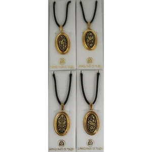 Collar Colgante Ovalado Diseño Paloma de la Paz Oro Damasceno de Midas Toledo España - Imagen 1 de 3