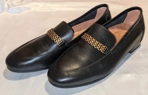 Mocassini ortopedici Vionic donna Charlotte in pelle nera taglia 5 - Foto 1 di 9