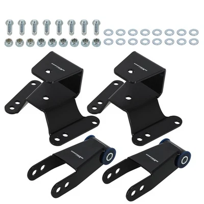 4" Rear Drop Lowering Kit Hanger Shackle for Chevy /GMC C10 1973-1987 2WD - Image 1 of 4