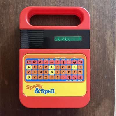 Speak and Spell The Original Spelling Computer Tested Works Great Kahootz 09624 - Image 1 of 3