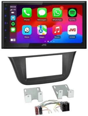 JVC Bluetooth USB MP3 2DIN DAB Autoradio für Iveco Daily (ab 2014) - Bild 1 von 4